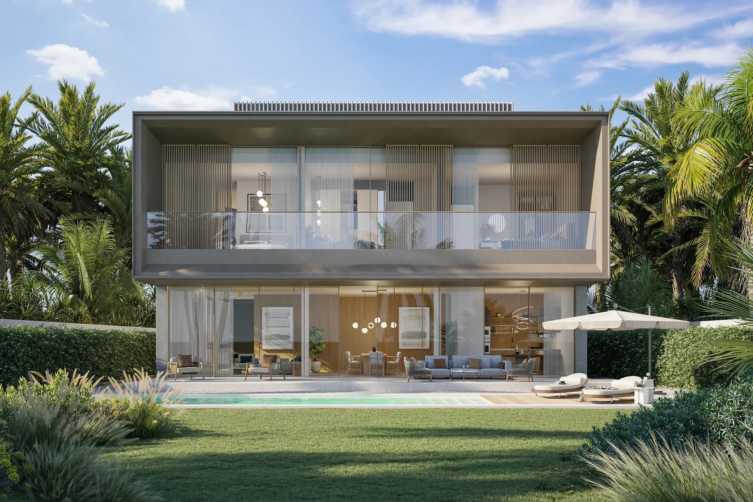 Bay Villas 4 bedroom standalone garden villa at Dubai Islands with private pool by Nakheel